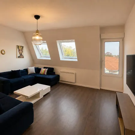 Les Toits D'erstein Contemporain 3 Balcon *